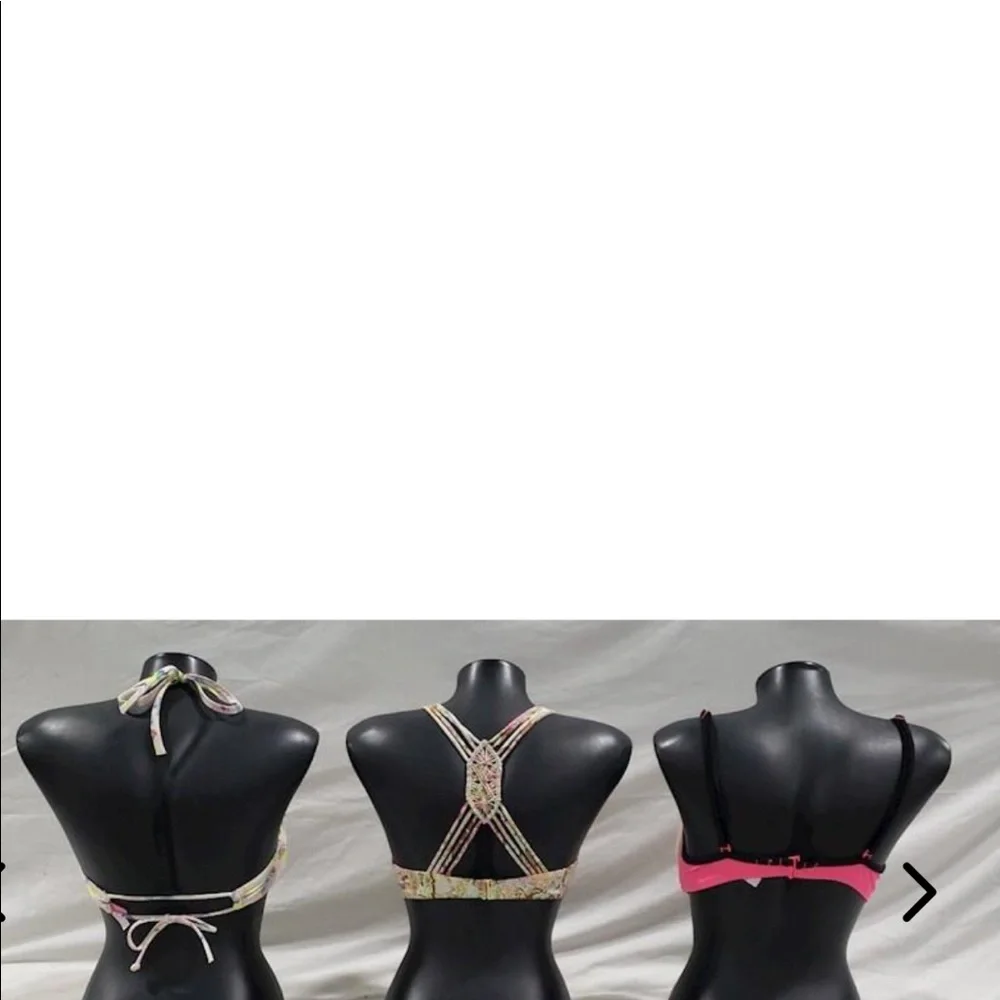 Victoria Secret Swim top 34DD lot of three - Picture 3 of 6